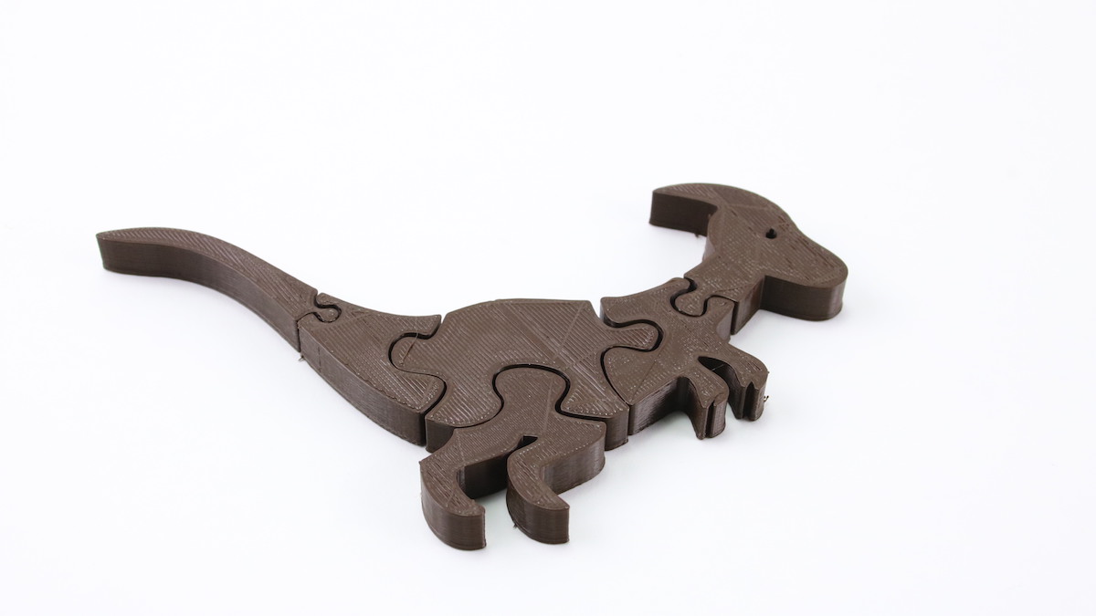 dinosaur puzzle - Parasaurolophus